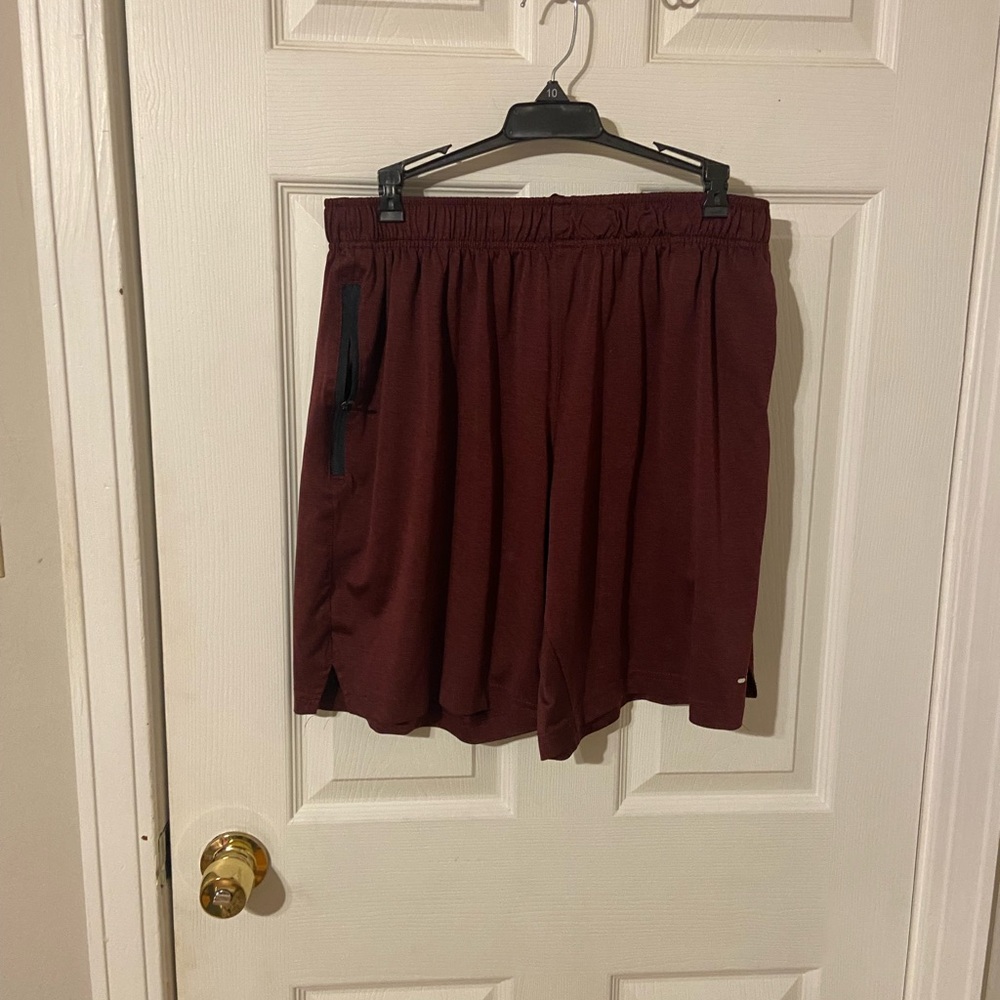 BCG Maroon Sports Shorts